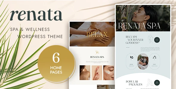 Renata – WordPress Theme for SPA & Wellness