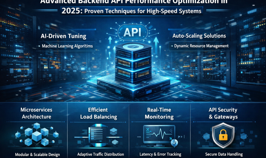 Advanced Backend API Performance Optimization in 2025: Proven Techniques for High-Speed Systems
