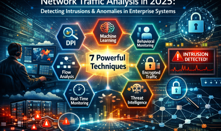 7 Powerful Network Traffic Analysis Techniques in 2025: Detecting Intrusions and Anomalies in Enterprise Systems