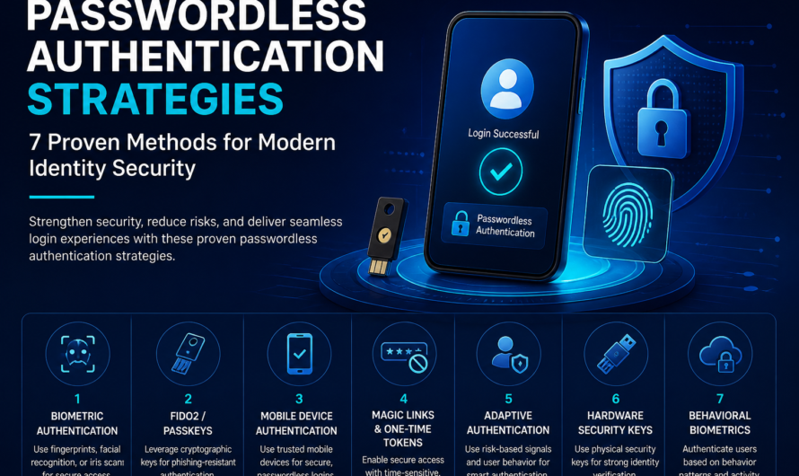 Essential Passwordless Authentication Strategies: 7 Proven Methods for Modern Identity Security